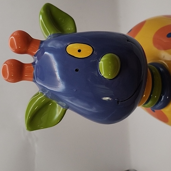 Ganz Colorful Giraffe Ceramic Bank - Picture 8 of 9
